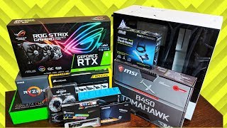 First PC Build  Ryzen 5 2600x RTX 2060 [upl. by Annoled]