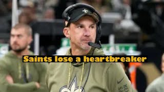 Saints Lose a heartbreaker vs Falcons [upl. by Ihcalam420]