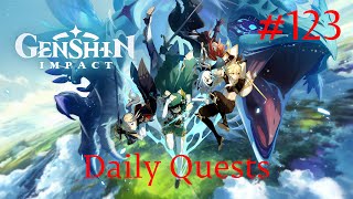 Genshin Impact Walkthrough Part 123  Daily Quests 40 No Commentary [upl. by Budwig963]