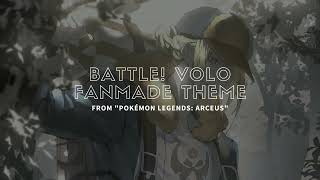 Pokémon Legends Arceus  Battle Volo Fanmade Theme Battle Champion Cynthia Remix [upl. by Limhaj670]