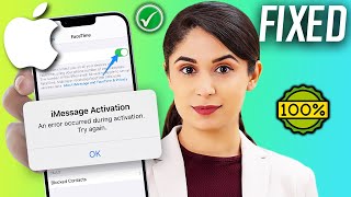 Fix quotAn Error occurred during activationquot On FaceTime 2024  waiting for activation facetime problem [upl. by Yragerg]