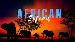 Serengeti x Maasai Mara x Etosha x Tsavo  Cinematic Footage [upl. by Acul]