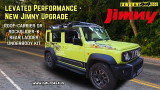 New Jimny Customized  Elevated Performance  New Jimny Upgrade Futurz4x4 [upl. by Akselaw832]