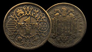 1 peseta 1944 [upl. by Mercuri271]