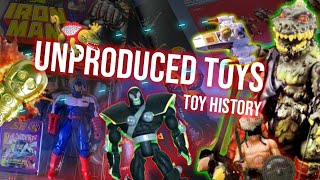 UNPRODUCED TOYS  Star Wars Thundercats Iron Man Dungeons amp Dragons  TOY HISTORY EP53 [upl. by Youngran425]