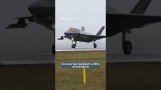 British F35B jets arrive in Iceland to defend Arctic skies [upl. by Hauge]