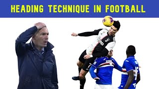 Headers in Football  Heading Technique [upl. by Nirra]