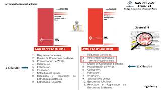 AWS D1 1 2020 vs AWS D112015 [upl. by Imiaj]