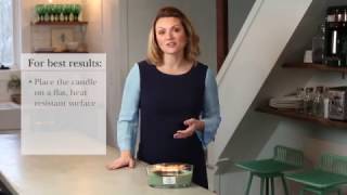 WoodWick® Candle Care  Tips for using candles with Hearthwick® Flame [upl. by Hanyaz]