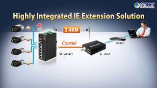 Industrial VDSL2 PoE Ethernet Extender 4070 Degree  MoldovaSecurity  Distribuitor Oficial PLANET [upl. by Bergmann845]