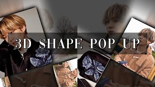 3D SHAPE POPUP ON VIDEOSTAR [upl. by Ahsieyk917]