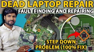 Laptop Wont Turn On  Dead laptop Repair  Dell Inspiron 153411  Laptop Motherboard Repair [upl. by Amirak]