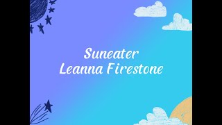 Suneater Cover Leanna Firestone [upl. by Ekaj]