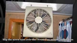 Easy amp Inexpensive camper Mods on a budget DIY Electric Vent Fan [upl. by Aneahs]