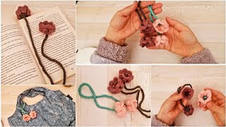 Very beautiful 💕👌Easy Crochet Decorative Flower [upl. by Darnok]