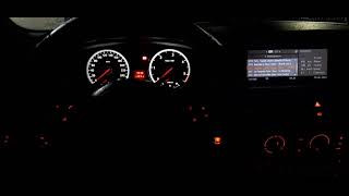 BMW E60 520 Cluster Light LED WhiteampRed [upl. by Wyck]