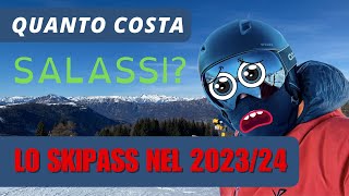 Prezzi Skipass del 2024 arrivano i salassi per sciare [upl. by Cori]