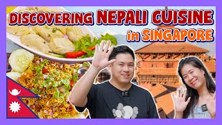 Learning about Nepalese cuisine  Food Finders Singapore S5E1 [upl. by Ilehs]