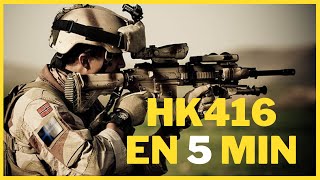 Historia del 🇩🇪HK416 en 5 minutos [upl. by Ardried757]