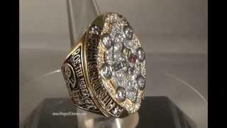 2008 Pittsburgh Steelers Super Bowl XLIII Championship Replica Ring [upl. by Hutchins581]