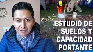 CAPACIDAD PORTANTE SUELOS [upl. by Gamaliel]