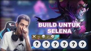 BUILD  GAMEPLAY SELENA ASSASSIN LELE WKWK  MOBILE LEGEND INDONESIA [upl. by Inattyrb]