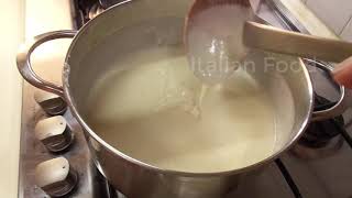 How do you make Perfect Bechamel sauce for Lasagne Step by step bechamelsauce  Italian Food [upl. by Noned]