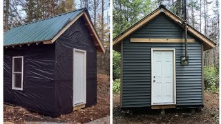 Updates on my 10x12 trappers cabin [upl. by Thetos148]