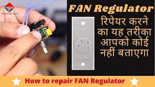 Electronic Fan Regulator Repair  Electronic Fan Speed Controller Repair  Light Dimmer Repair [upl. by Rosel333]