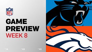 Carolina Panthers vs Denver Broncos  2024 Week 8 Game Preview [upl. by Ennaerb]