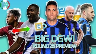 Serie A Fantasy  Gameweek 26 Team Selection BIG DOUBLE GAMEWEEK [upl. by Sparks750]