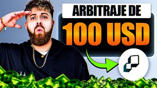 ARBITRAJE DE 100 USD EN 1 DÍA 💰 [upl. by Ahsieki]