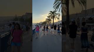 Nice France 4K Tour  Walk with me Along Nice France Coastline [upl. by Rhea]