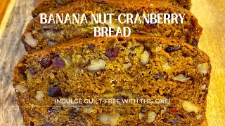 Ultimate Banana Nut Bread Recipe Moist Easy and Irresistibly Delicious amp Vegan friendly [upl. by Initirb]