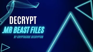 MrBeast Ransomware Virus Removal amp File Decryption Guide [upl. by Aryas]