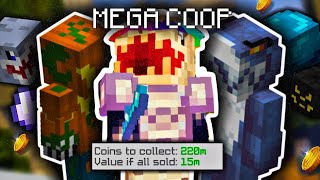 MEGA COOP is RICH 6 Hypixel Skyblock [upl. by Dinse424]