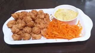 UDANG GORENG TEPUNG SAUS MAYONAISE DAN SALAD WORTEL YANG ENAK [upl. by Ener]