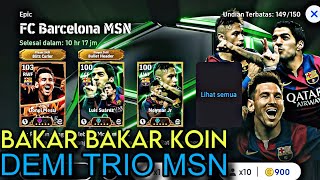 KONAMTOD GACHA TRIO MSN EFOOTBALL RUNGKAD eFootball 2025 [upl. by Josefa711]