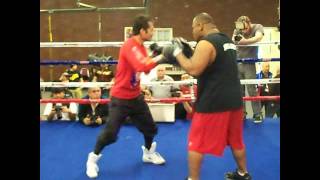 Nonito Donaire Training for Vazquez Jr 12812 Part 1 [upl. by Ynor]