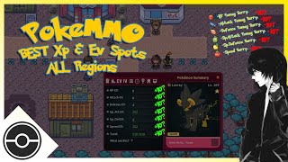 The BEST Exp amp EV Farming in PokeMMO  ALL Regions amp EV Reduction Berrys Explained [upl. by Otti]