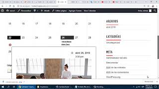 Crear My Calendar en WordPress [upl. by Ajiam24]