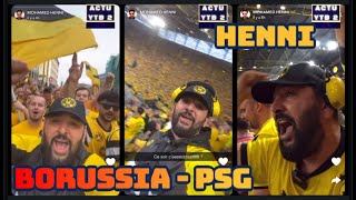 MOHAMED HENNI  BORUSSIA  PSG DEMI FINAL CHAMPIONS LEAGUE DORTMUND PARIS [upl. by Niaz83]