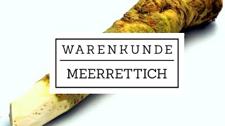 Warenkunde Meerrettich  Der Bums aus der Wurzelknolle [upl. by Romanas]