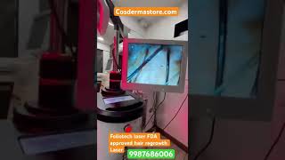 Hair laser machine laser regrowth machine by cosderma mumbai diode laser machine [upl. by Gaskin]