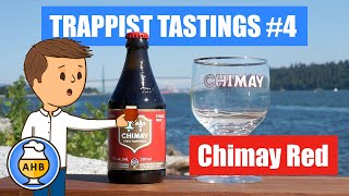 Chimay Red Belgian Ale Pouring Tasting amp Review Trappist Tasting 4 [upl. by Irrek]