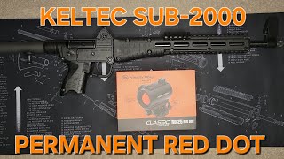 Keltec Sub2000 9mm G19 45 Degree Canted Picatinny Mount for Primary Arms RD25 Red Dot [upl. by Sisenej794]