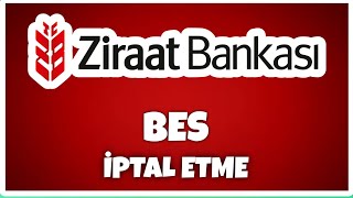 Ziraat Bankası Bireysel Emeklilik Bes Nasıl İptal Edilir [upl. by Ollecram]