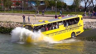 Top 5 Best Amphibious Buses in the World  Water Bus  Amphibious Bus Tour [upl. by Bolen]