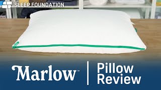 Marlow Pillow Review  Why We Recommend This Pillow for EVERYONE [upl. by Acissj352]