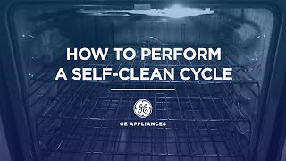 How to Perform a SelfClean Cycle [upl. by Mariam]